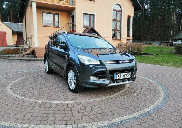 Ford Kuga cena 67900 przebieg: 145000, rok produkcji 2016 z Świebodzice małe 326